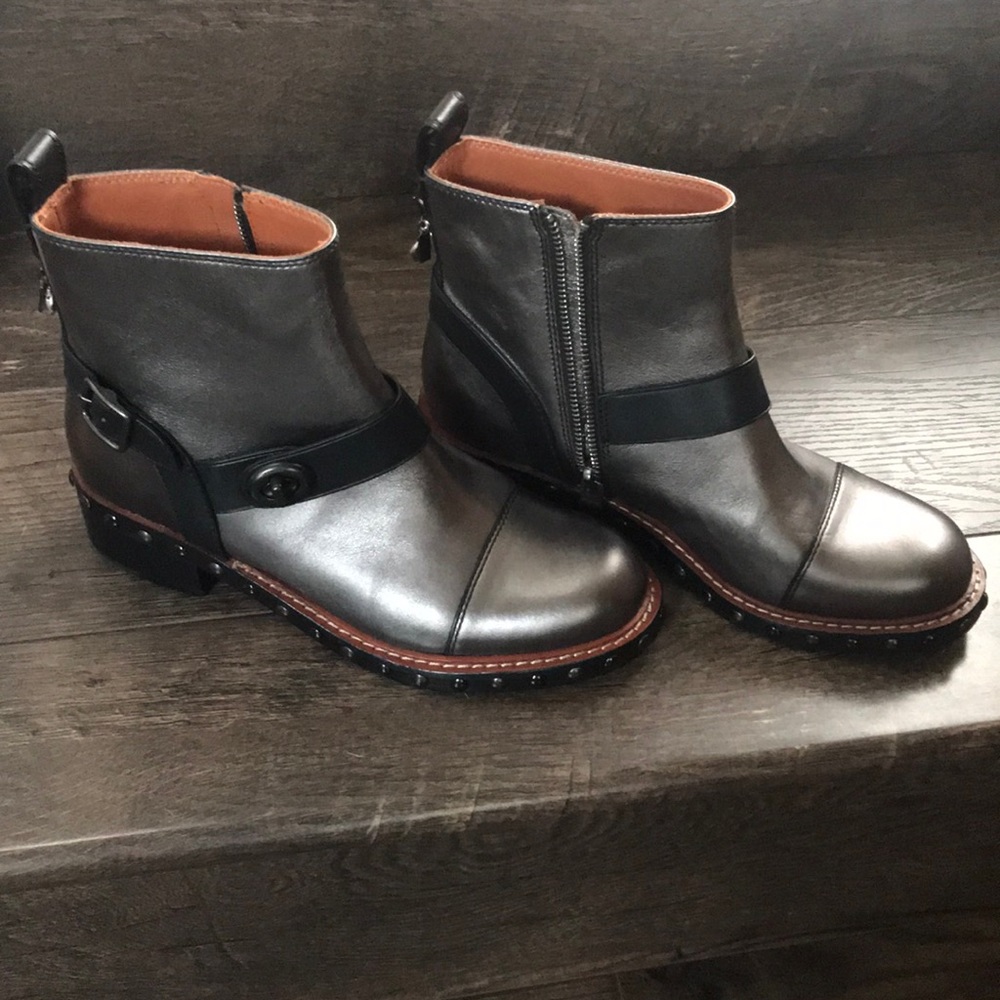 Coach Moto Bootie